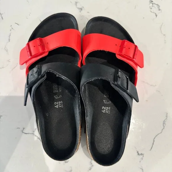 Birkenstock Arizona - Men's 9-9.5 | 42 Eur - Leather - Rare Colorway! - Picture 3 of 6